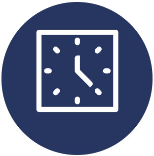 square analog clock